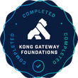 Kong Gateway Foundations
